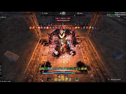 ESO - Magicka Dragonknight Parse - 92.4k - Harrowstorm