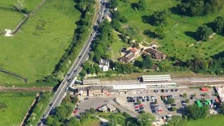 Glider Flight over West Sussex and the South Downs on a Glorious Sunny Day.