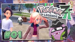 BooHuntr Plays Pokemon Legends ZA EP 01: Talk of the Taunie