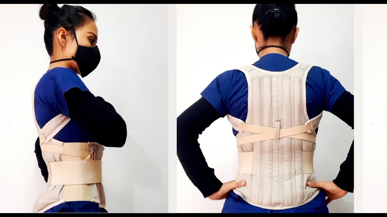 ¿CÓMO SE COLOCA UN CORSÉ SEMIRÍGIDO DORSOLUMBAR