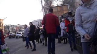 Видеозапись с улиц Воронежа. 