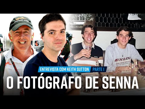 EXCLUSIVO: Entrevista com Keith Sutton - o fotógrafo de Ayrton Senna retratado na série na Netflix.