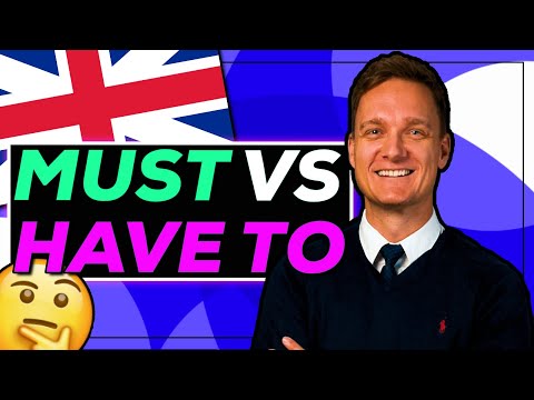 MUST vs HAVE TO - Unterschiede erklärt, Beispiele + Übungen | Englisch lernen