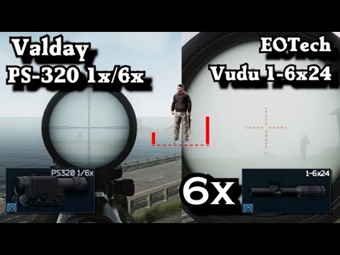 All Sniper-Scopes in EFT 2019 😎 Patch 0.11.7 😎 Part #1 of upcoming video 😎