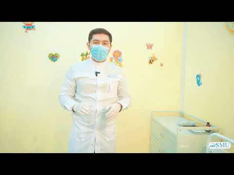 Palpation and percussion of spleen