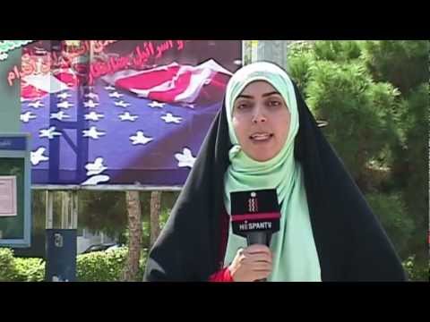 TV IRANI: Protestas en Iran por pelicula 