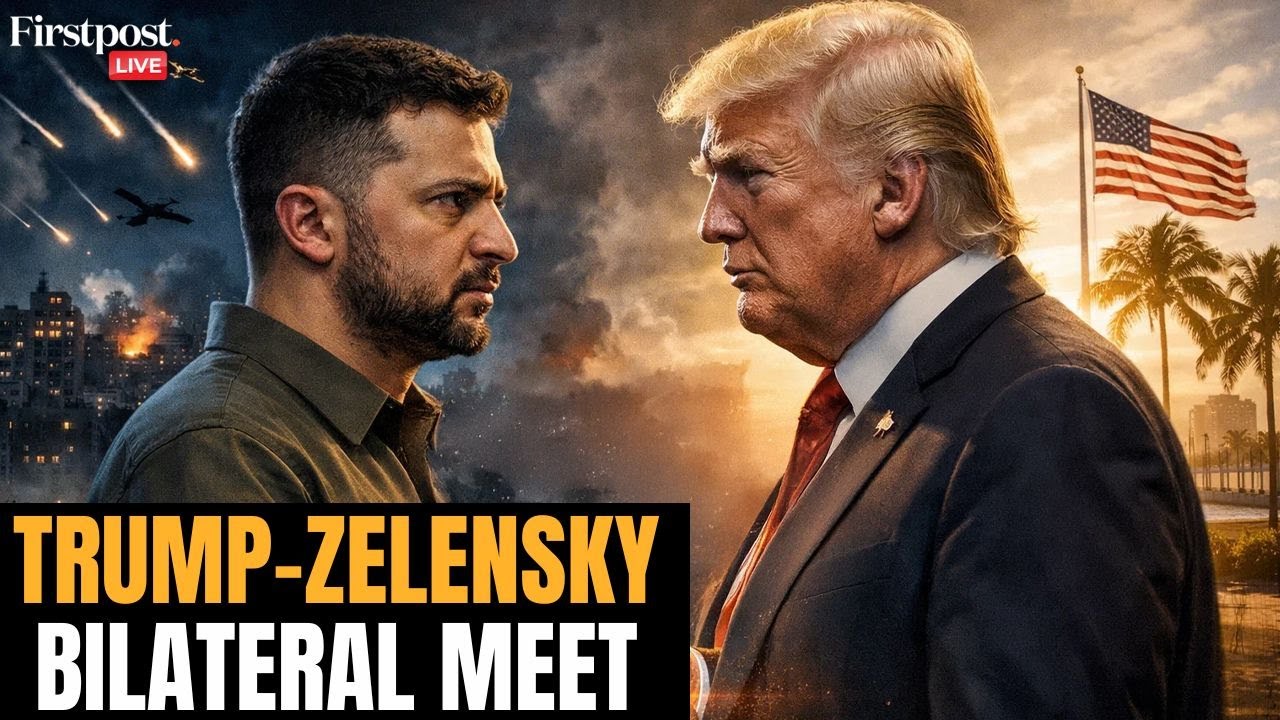 LIVE: Ukrainian President Zelensky Trump's Bilateral Meet in Florida | Putin | Russia-Ukraine War