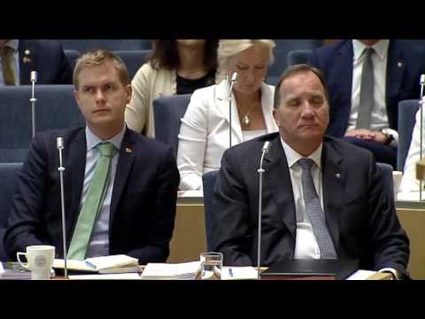 Partiledardebatt 15 Juni 2016