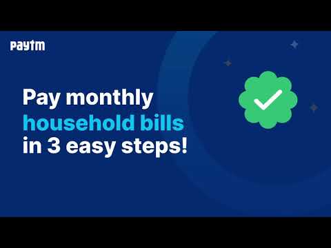 Household Bill Payments on Paytm