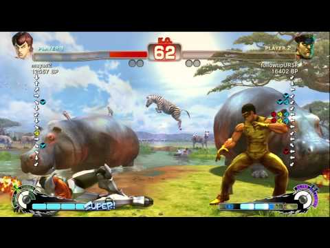 mayas2 [Fei] vs followupURSF [Bison] SSF4 Japanese Online Ranked Matches - TRUE-HD
