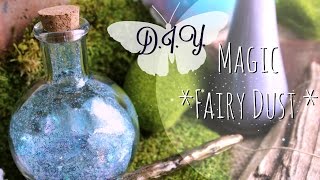 DIY Fairy Dust: Magic Glitter Potions | Quick and Easy Kid Friendly Craft | The Magic Crafter