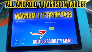 All Tablet Android 11 Version Frp Bypass Without Pc | Cherry Mobile Magnum 11/10/8 Frp Bypass