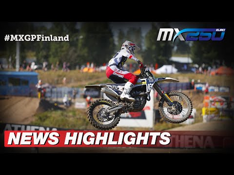 News Highlights | EMX250 Race 1 |  MXGP of Finland 2022 #MXGP #Motocross