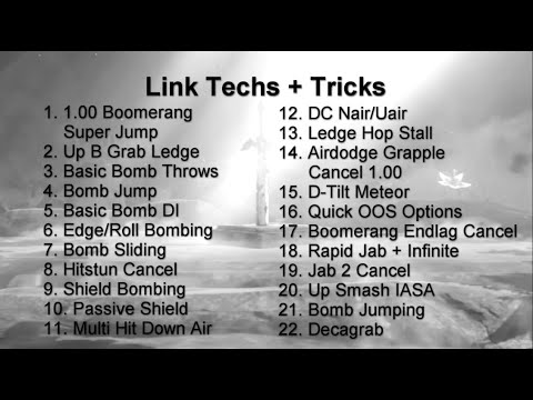 2020 Link Melee Techs Guide