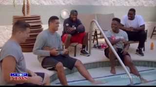 Former Helix High Scottie TE Levine Toilolo plays ukulele on HBO Hard Knocks
