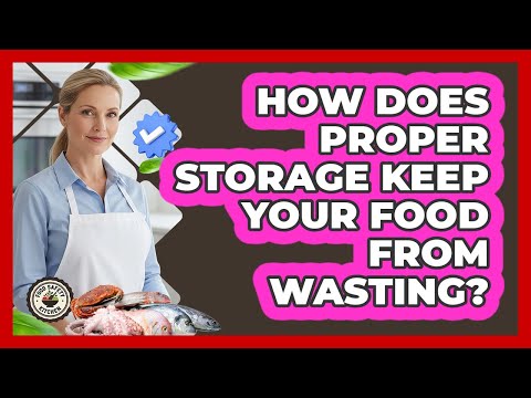 How Does Proper Storage Keep Your Food From Wasting?