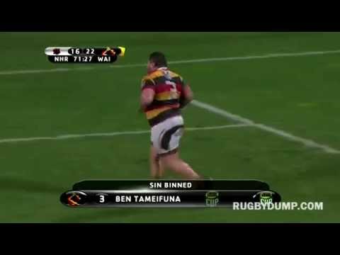 Ben Tameifuna cited for big push on referee Glen Jackson