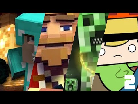 EPIC Minecraft Song Mashup PART 2 - 150K Special!