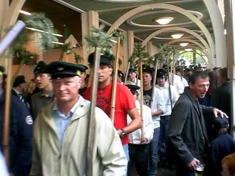 Schützenfest Olpe 2009 -Einmarsch auf dem Ümmerich mit Preußens Gloria