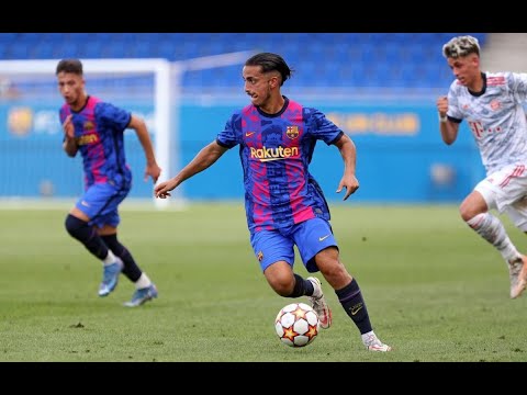 Txus Alba vs Bayern München U19 ● FC Barcelona U19 ● Juvenil A (14/09/2021)