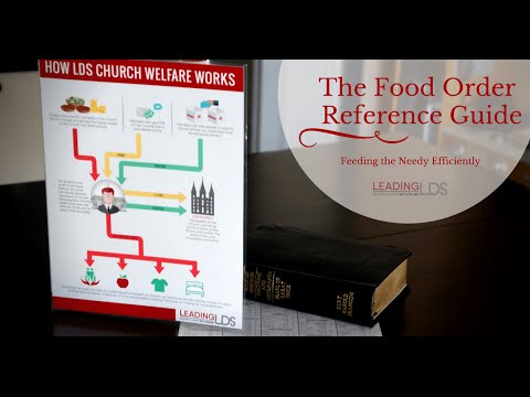 Lds Food Order Form