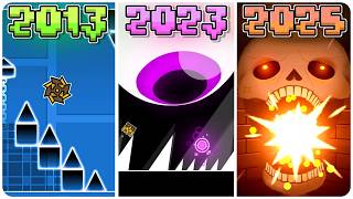 Most ICONIC Geometry Dash Levels From 2013 - 2025