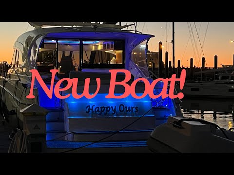 OUR NEW BOAT!  A Riviera Cruising Yacht for the Great Loop