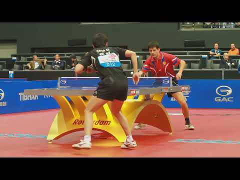 Chen Qi (CHN) v. Alexey Smirnov (RUS) at the 2011 Rotterdam WTTC