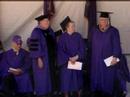 2008 NYU commencement (5/37) -- trustee Hemmerdinger / film