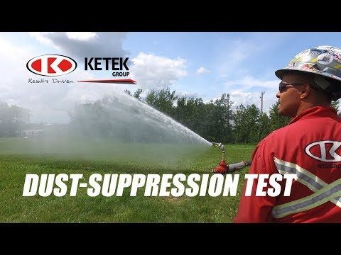 Dust-Suppression test - Ketek Group