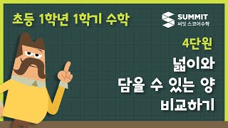 [1학년 1학기 수학]4단원_넓이와 담을 수 있는 양 비교하기