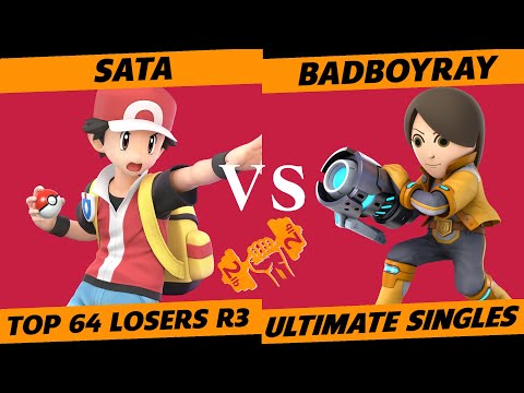 Flex on 'Em 2 Losers Round 3 [Top 64] - SATA (Pokemon Trainer) vs. BadBoyRay (Mii Gunner) - SSBU