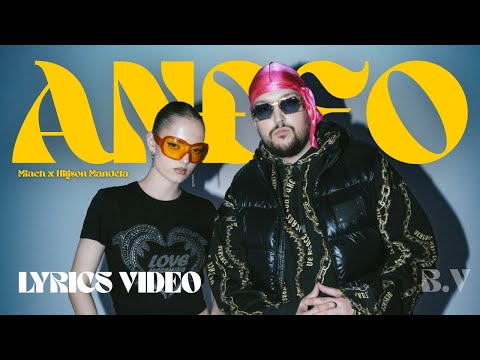 Hiljson Mandela x Miach - Anđeo (Lyrics Video by Blkan Vibes)