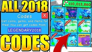 Codes for bubble blowing simulator in roblox