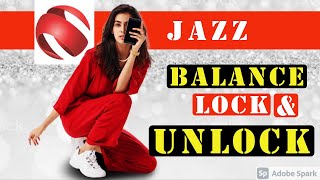 Jazz Balance Lock and Unlock code | Jazz Balance Save Code 2020 | Jazz Balance Save  Code