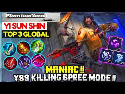 #yishunsin #gameplayyss #hyperyss  Gameplay Yi Shun-Shin Hyper ~Assassin/Marksman Terkuat!!!