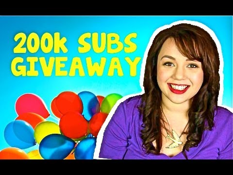 200,000 SUBSCRiBER GiVEAWAY Celebration!