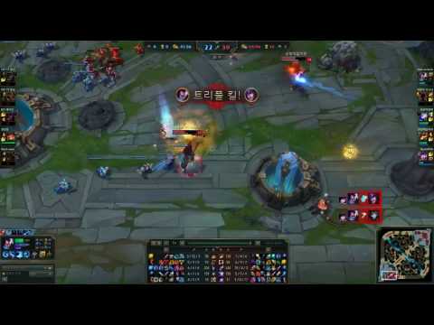 Yasuo Highlights by SKT T1 Faker ss7 | Korea solo rank