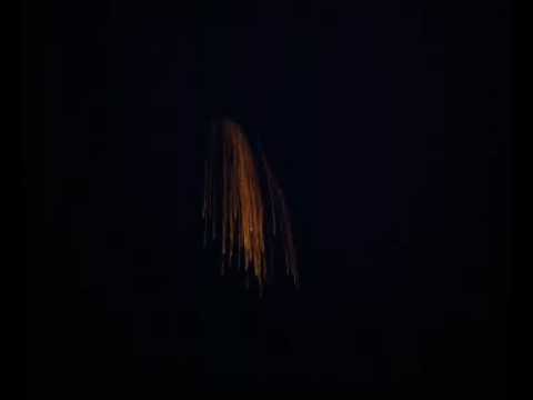 100mm Wasserfall zu Blinker