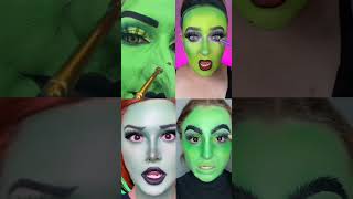 The Wicked Witch Of The West 🧙‍♀️#halloweenmood #creativemakeup #shorts