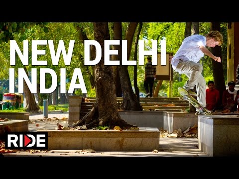 Shanti Shanti Tour - Skateboaring in New Delhi India