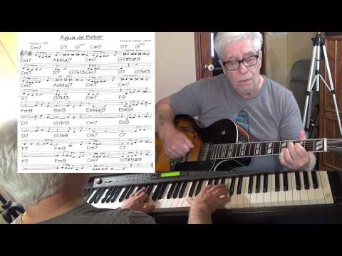 Agua De Beber - guitar & piano cover bossa nova ( Antonio Carlos Jobim ) Yvan Jacques video thumbnail