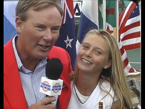 Maria Sharapova age 13 Eddie Herr International