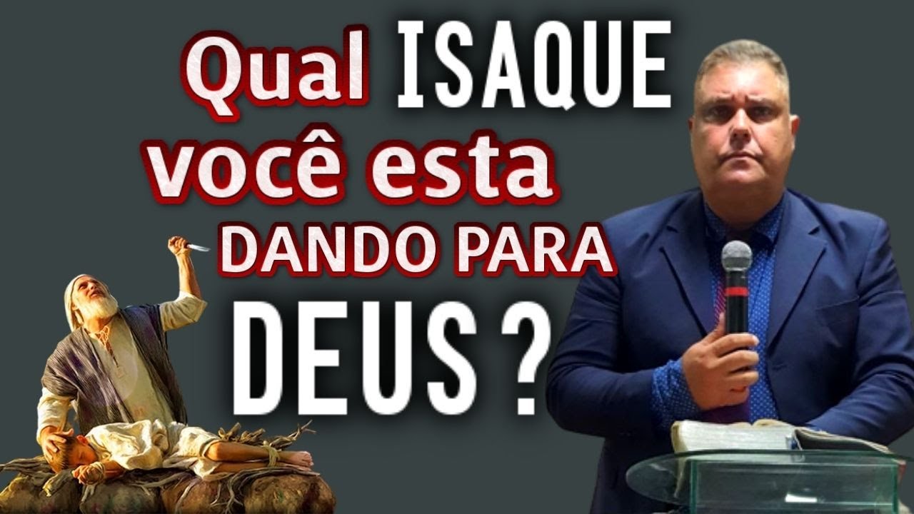 [QUAL SEU SACRIFICIO] Pregação abraão isaque monte moriá genesis 22 | Pr Cleiton