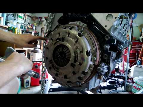 Clutch Install and Bellhousing Attach - LQ4 Build - LS7 Clutch w/LS2 Flywheel