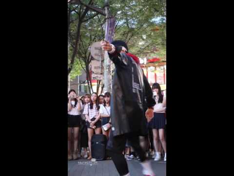 160618 DOB Hongdae BTS - DANGER 디오비 홍대공연 방탄소년단 - 댄저 (박진 focus)