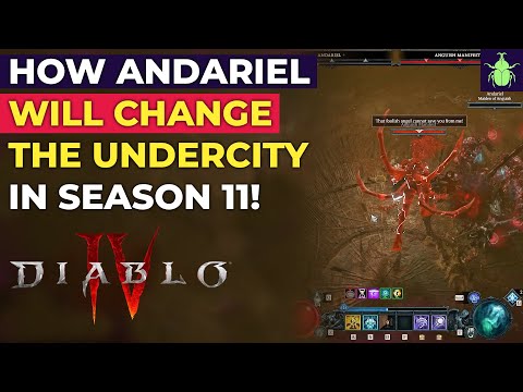 Diablo 4: How Andariel will change The Undercity in Season 11