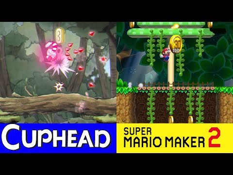 Super Mario Maker 2: Cuphead: Forest Follies: Subscriber Showcase