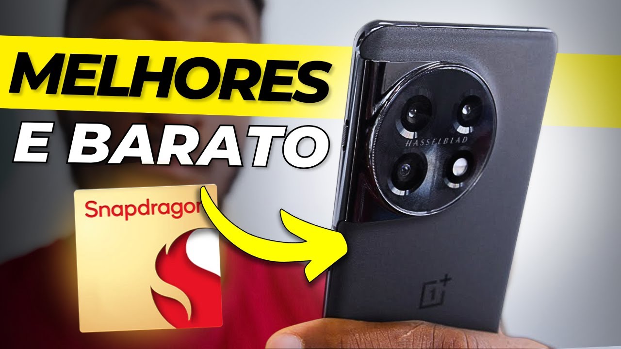 TOP 7 MELHORES Celulares BOM e BARATO em 2024! (RODA TODOS JOGOS)