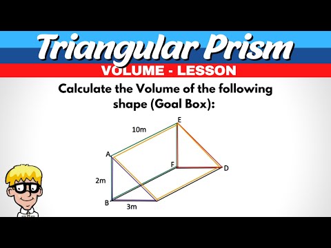 Surface Area and Volume: Triangular Prism